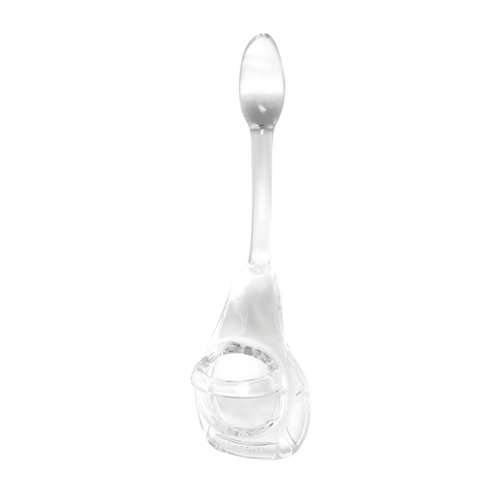 Armor Tug Lock - Cockring met Ball Strap en Butt Plug - Klein