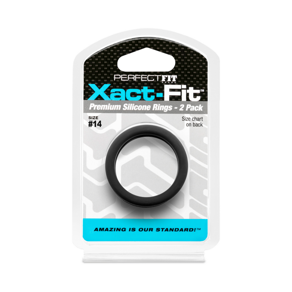#14 Xact-Fit -Herenring  2-Pack