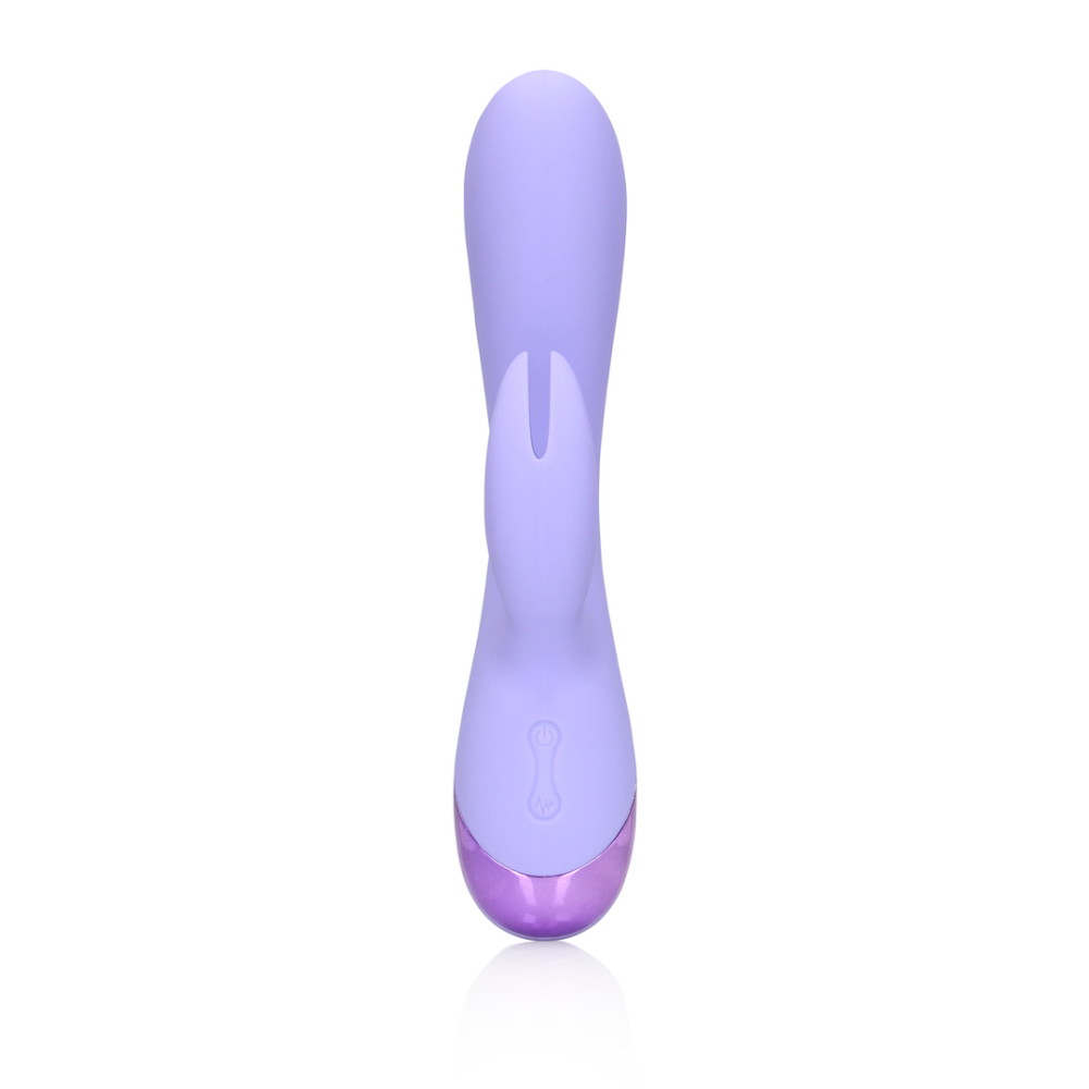 Zachte Silicone Konijn Vibrator - Digitale Lavendel