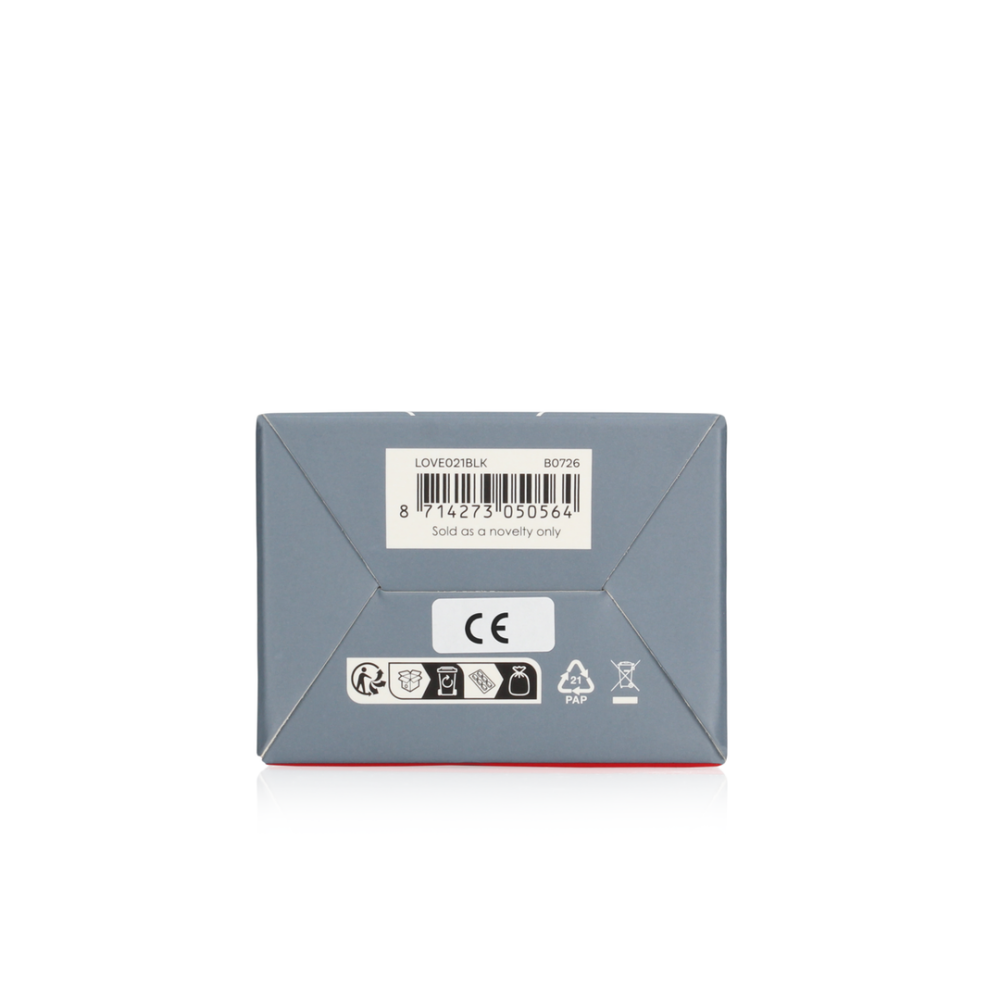 Geïndividualiseerde Vibrerende Penisring - Zwart Licoor