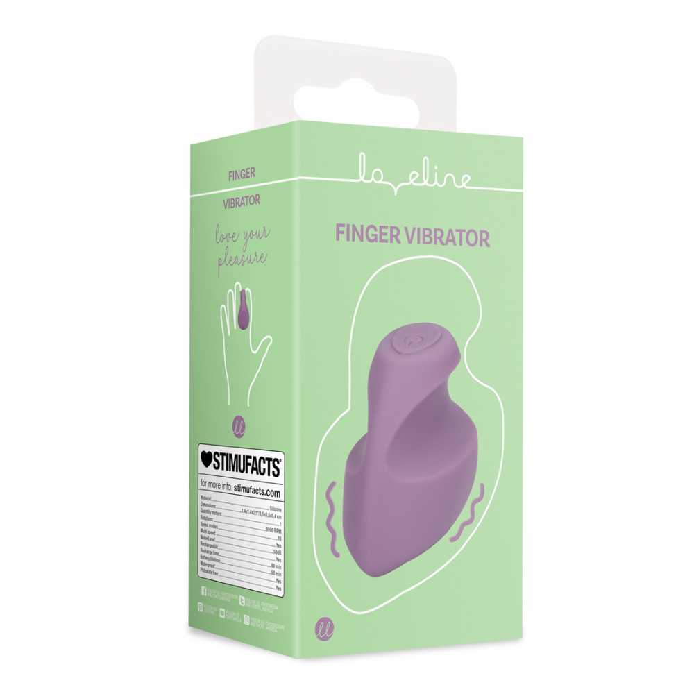Vinger Vibrator - Mystic Paars