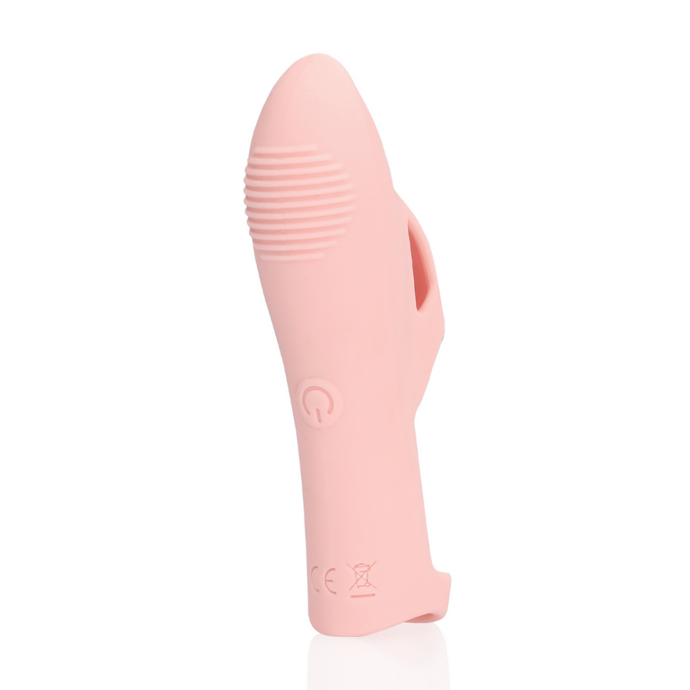 Silicone Vinger Vibrator - Touch of Pink