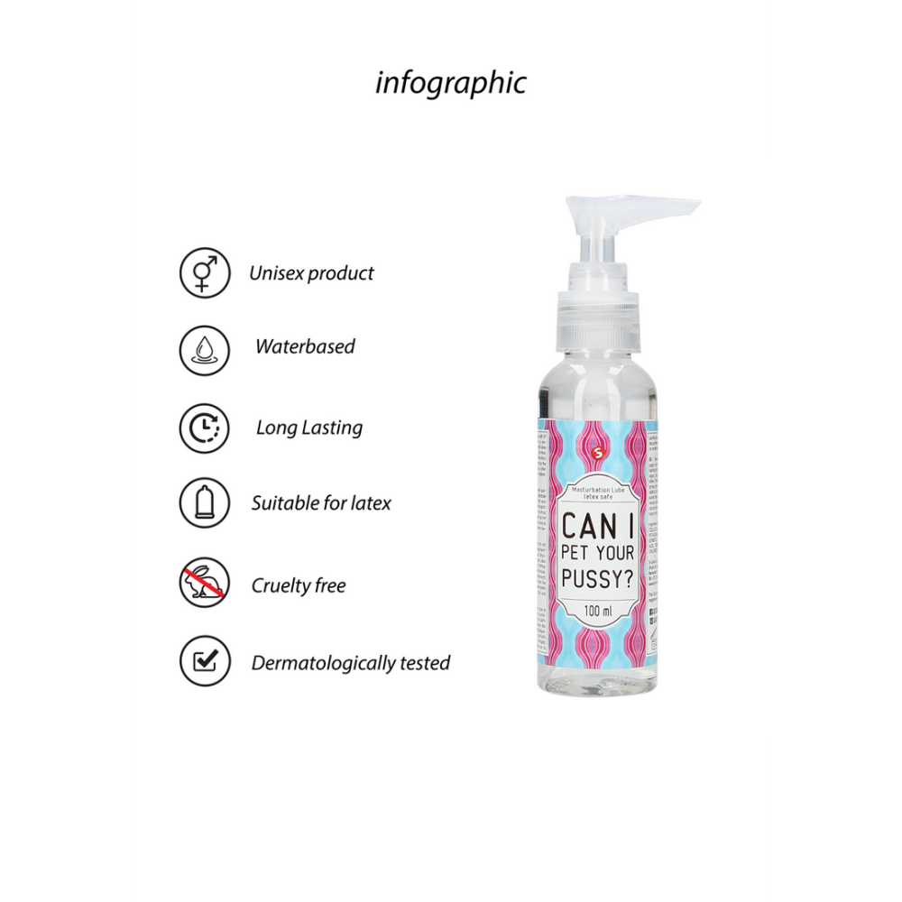 Kan ik je pussy aaien? - Masturbatie-lubricant - 3 fl oz / 100 ml