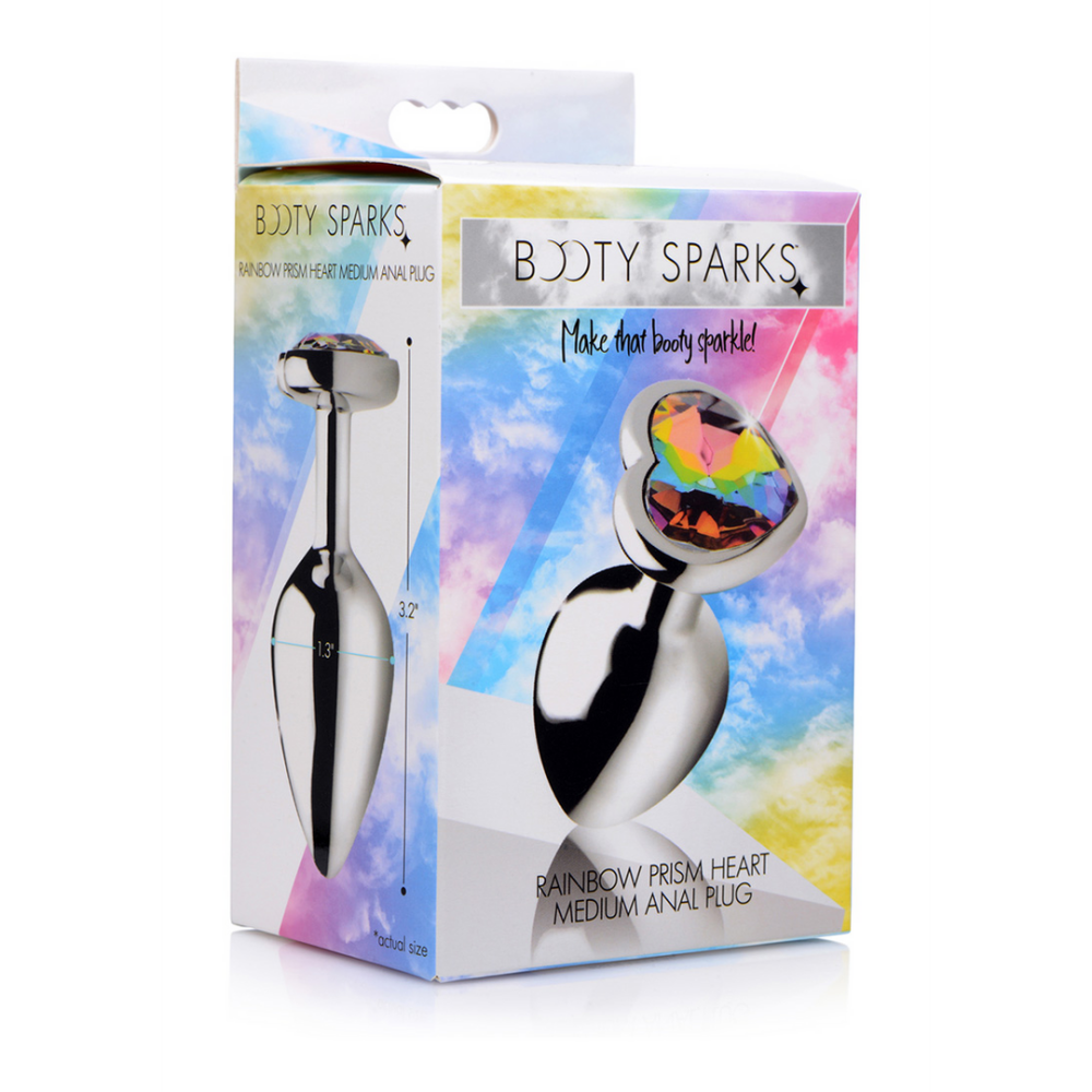 Rainbow Prism - Hart Butt Plug - Medium
