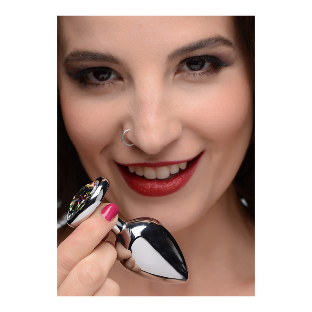 Rainbow Prism - Hart Butt Plug - Medium