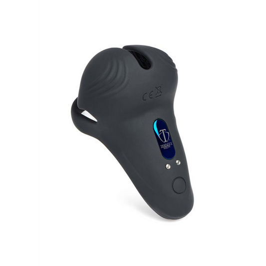 Siliconen Cock- en Ballenring met Afstandsbediening