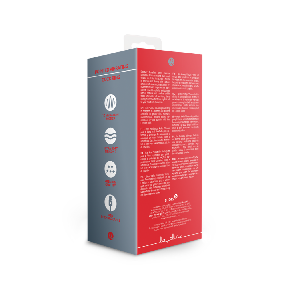 Geïndividualiseerde Vibrerende Penisring - Zwart Licoor