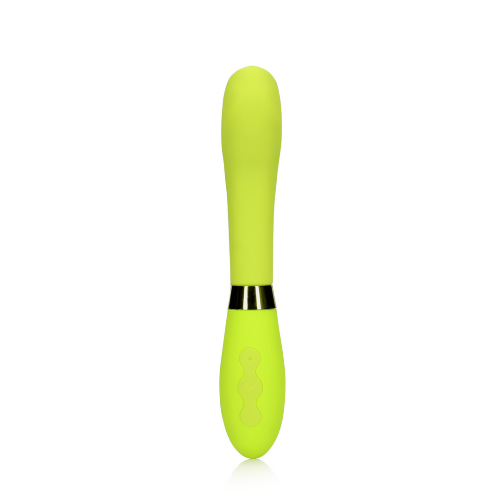 Siliconen G-Spot Vibrator - Lime Passion