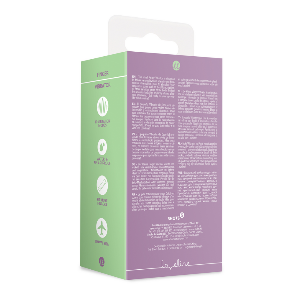 Vinger Vibrator - Mystic Paars